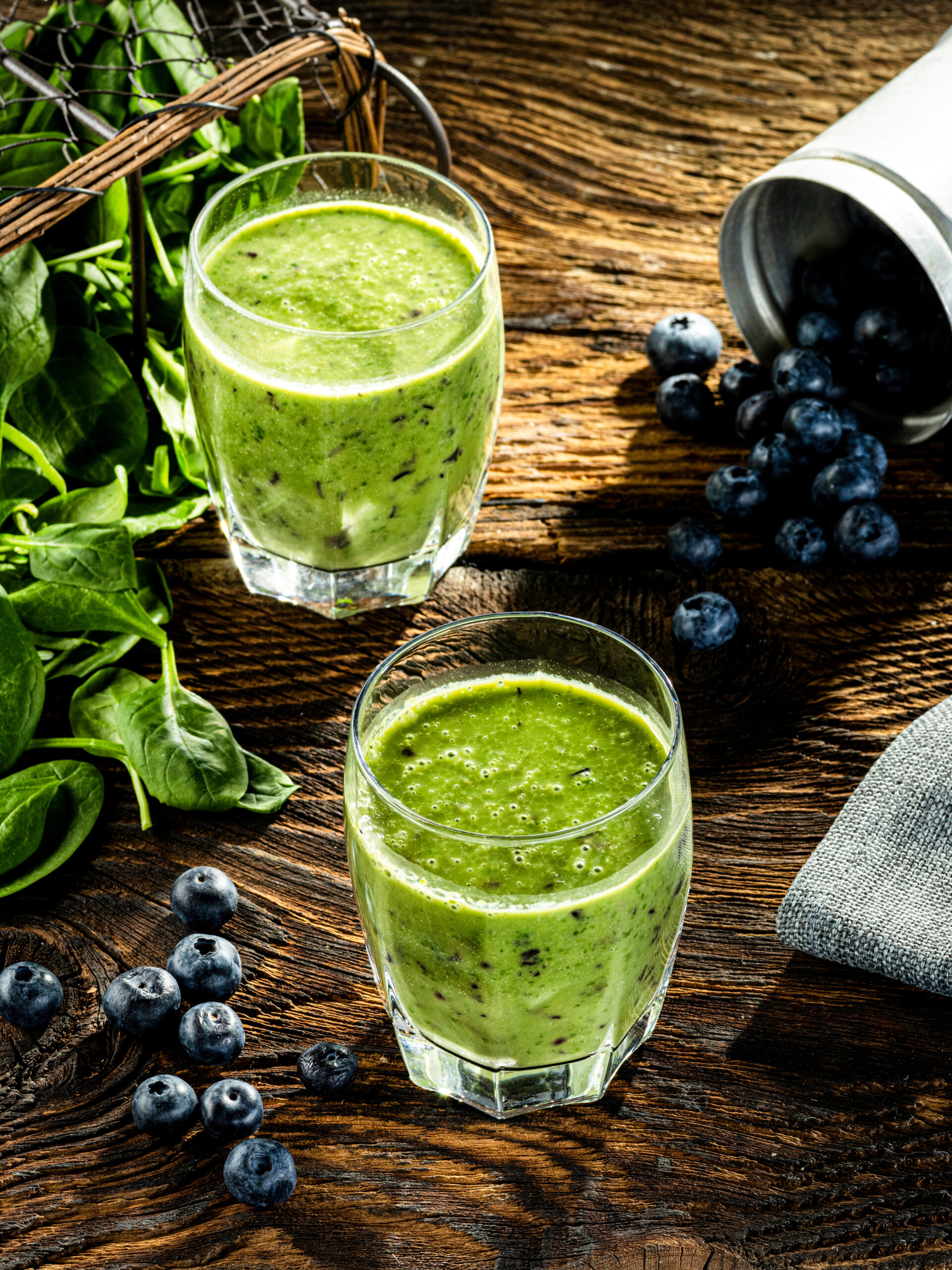 Blueberry and Greens Smoothie